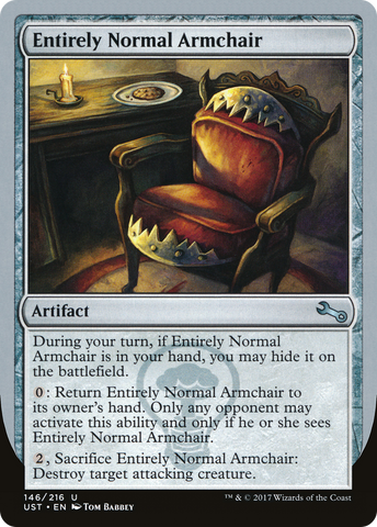 {C} Entirely Normal Armchair [Unstable][UST 146]