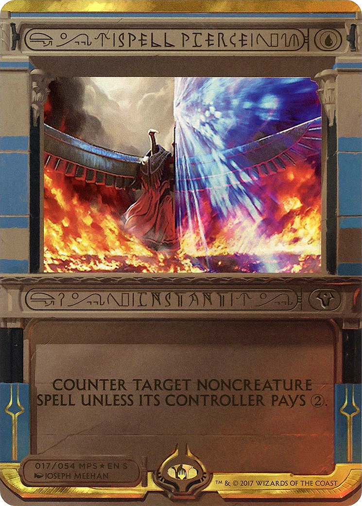 {R} Spell Pierce (Invocation) [Amonkhet Invocations][MP2 017]