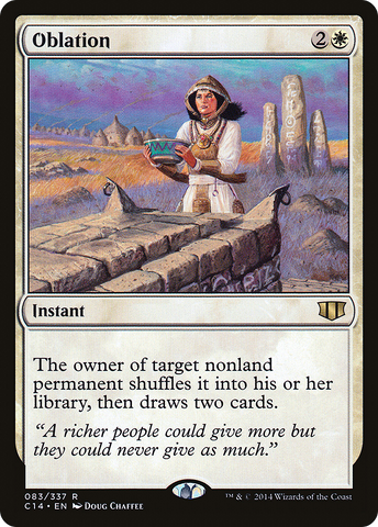 {R} Oblation [Commander 2014][C14 083]