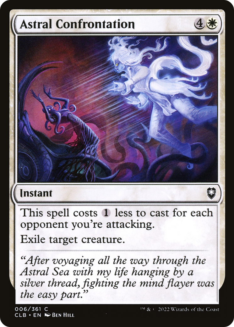{C} Astral Confrontation [Commander Legends: Battle for Baldur's Gate][CLB 006]