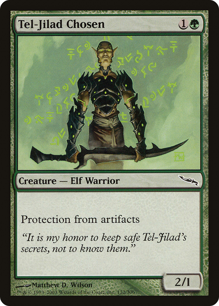 {C} Tel-Jilad Chosen [Mirrodin][MRD 132]