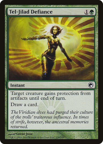 {C} Tel-Jilad Defiance [Scars of Mirrodin][SOM 129]