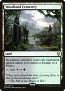{R} Woodland Cemetery [Dominaria Prerelease Promos][PR DOM 248]