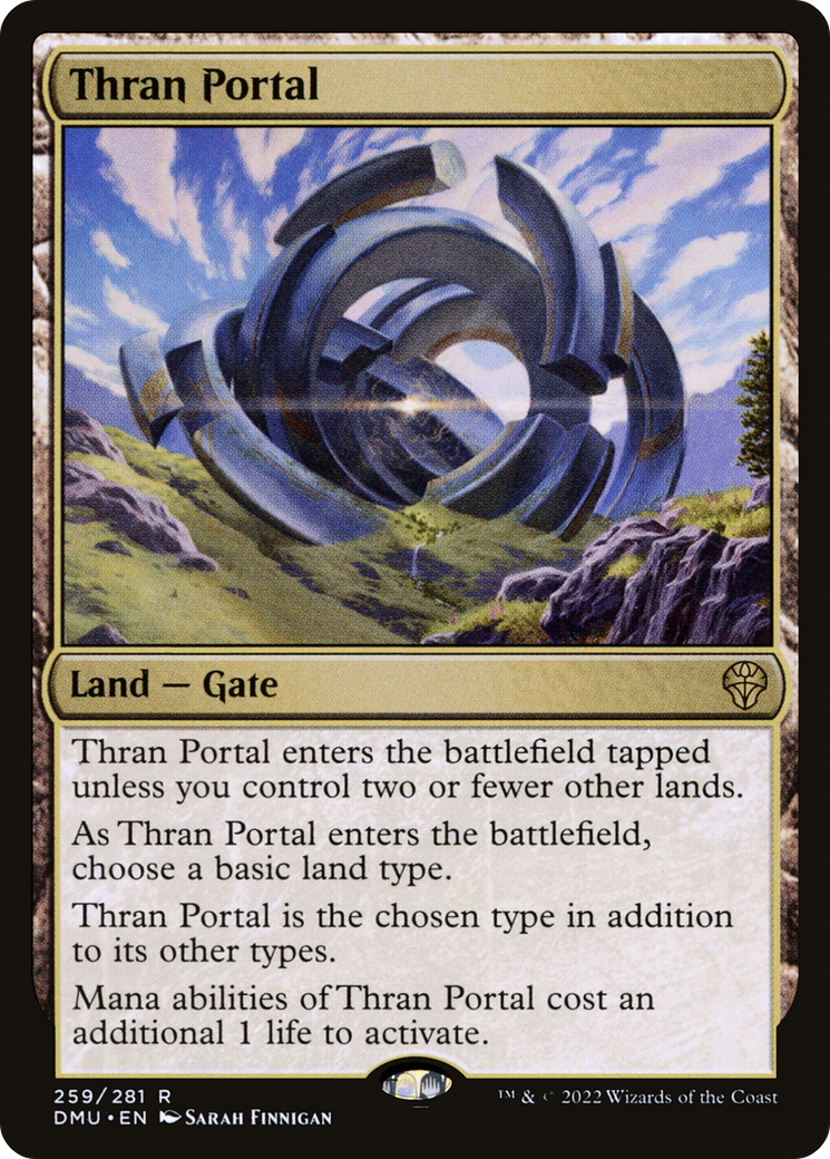 {R} Thran Portal [Dominaria United][DMU 259]