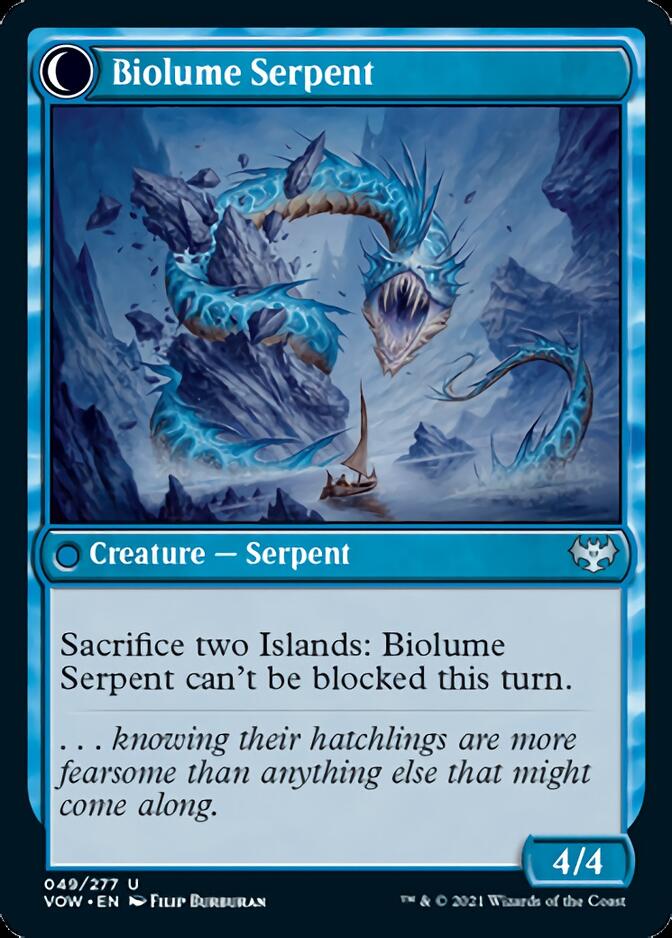 {C} Biolume Egg // Biolume Serpent [Innistrad: Crimson Vow][VOW 049]