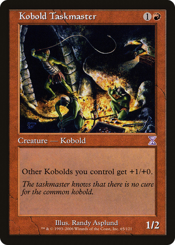 {R} Kobold Taskmaster [Time Spiral Timeshifted][TSB 065]