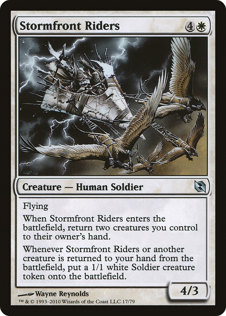 {C} Stormfront Riders [Duel Decks: Elspeth vs. Tezzeret][DDF 017]