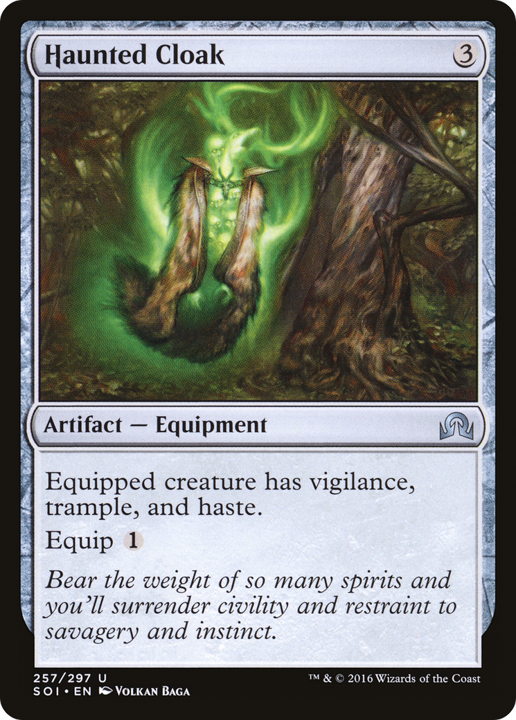 {C} Haunted Cloak [Shadows over Innistrad][SOI 257]