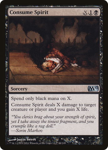 {C} Consume Spirit [Magic 2012][M12 088]