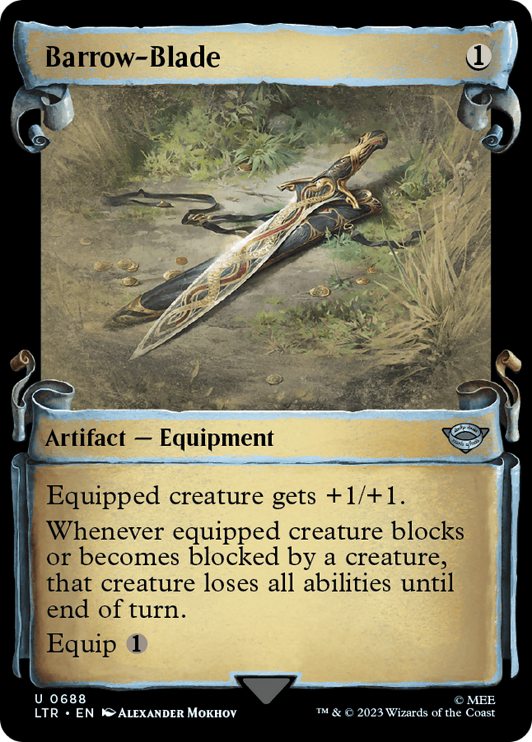 {C} Barrow-Blade [The Lord of the Rings: Tales of Middle-Earth Showcase Scrolls][LTR 688]