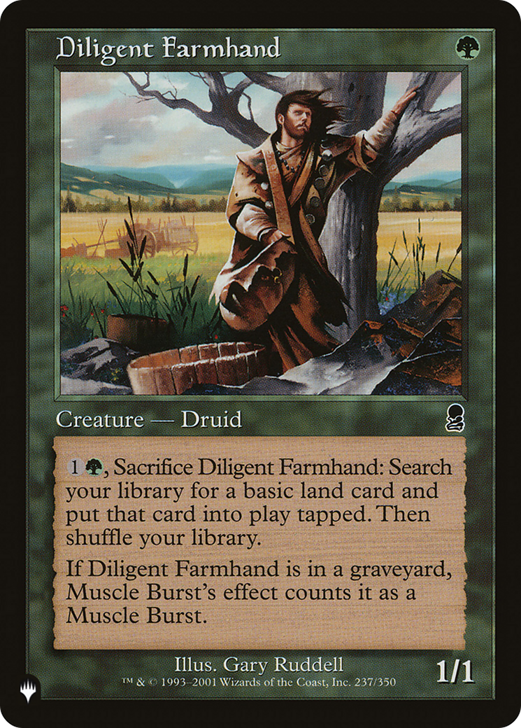 Diligent Farmhand [LIST 237/350]