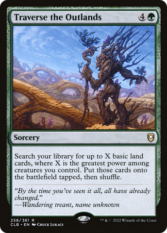 {R} Traverse the Outlands [Commander Legends: Battle for Baldur's Gate][CLB 258]