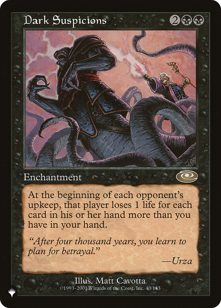 Dark Suspicions [LIST PLS-40]