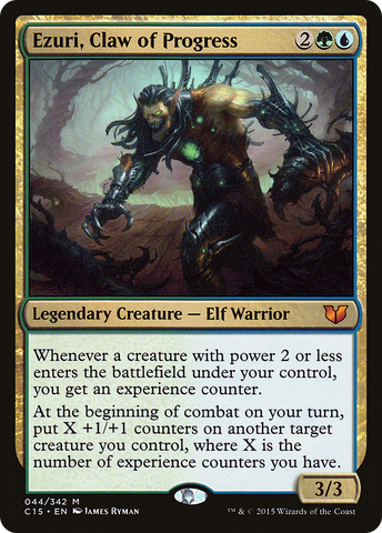 {R} Ezuri, Claw of Progress [Commander 2015][C15 044]