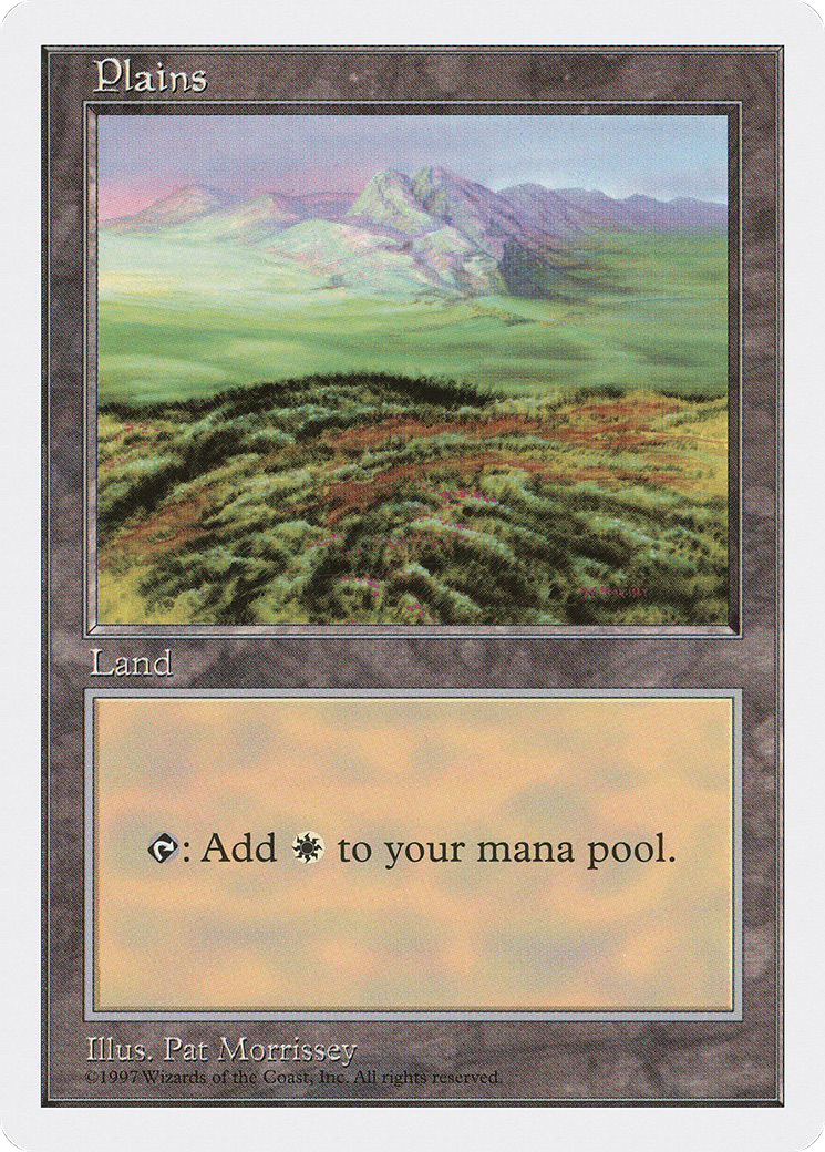 {B}[5ED 433] Plains (433) [Fifth Edition]