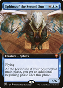{R} Sphinx of the Second Sun (Extended Art) [Commander Legends][CMR 643]