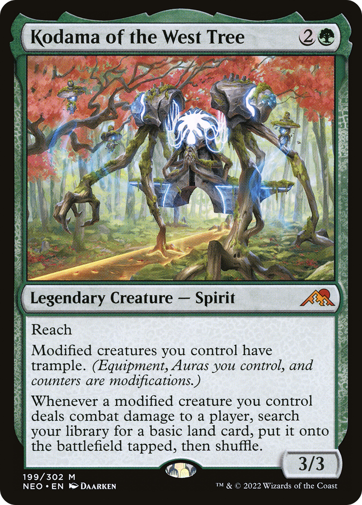 {R} Kodama of the West Tree [Kamigawa: Neon Dynasty][NEO 199]