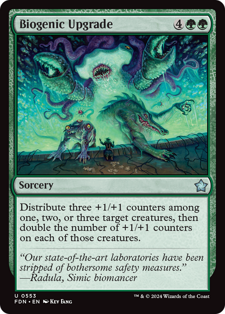 {@C} Biogenic Upgrade [Foundations][FDN 553]