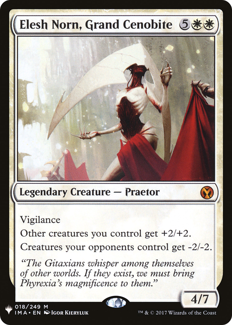 {R} Elesh Norn, Grand Cenobite [Mystery Booster][LS IMA 018]