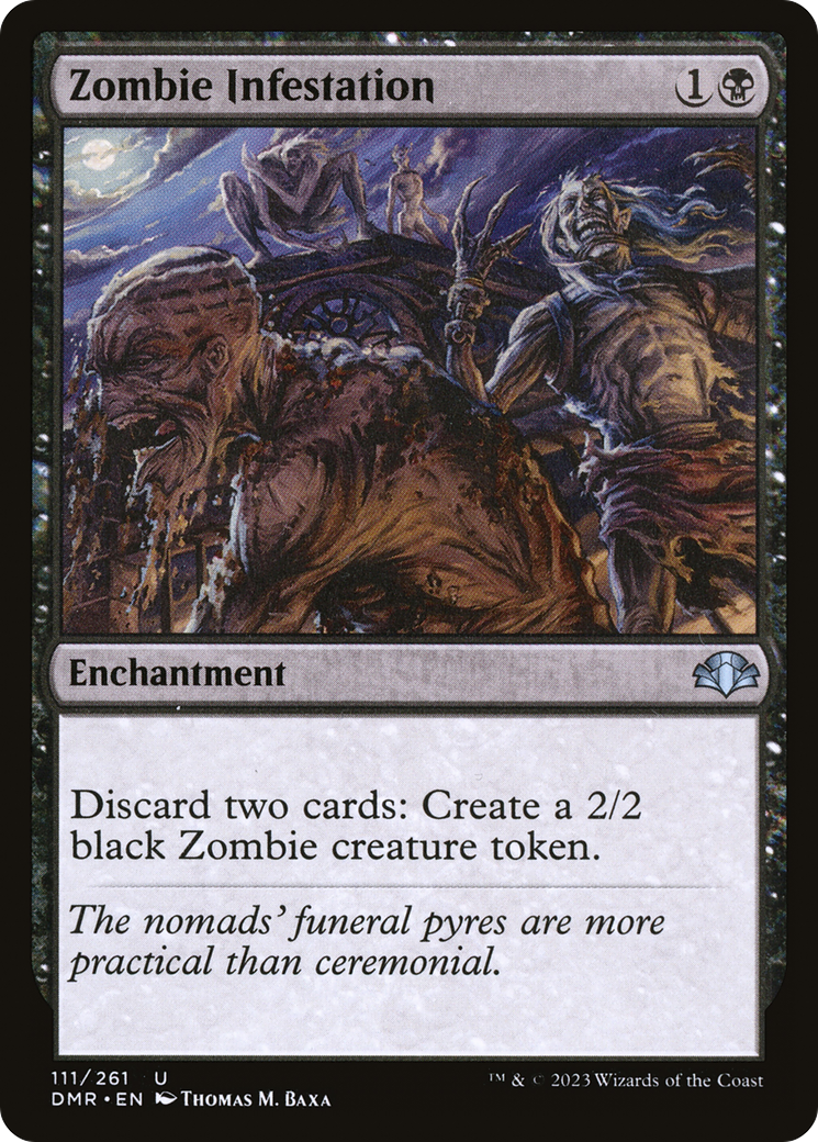 {C} Zombie Infestation [Dominaria Remastered][DMR 111]
