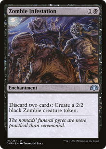 {C} Zombie Infestation [Dominaria Remastered][DMR 111]