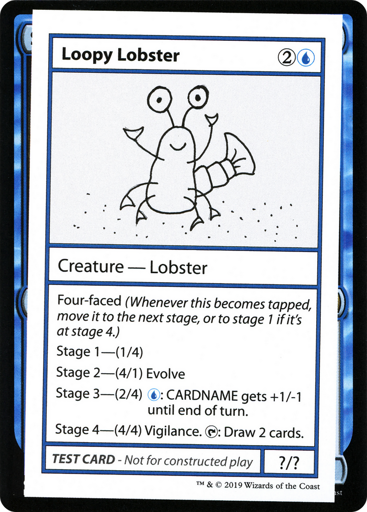 {R} Loopy Lobster (2021 Edition) [Mystery Booster Playtest Cards][CMB1 026]