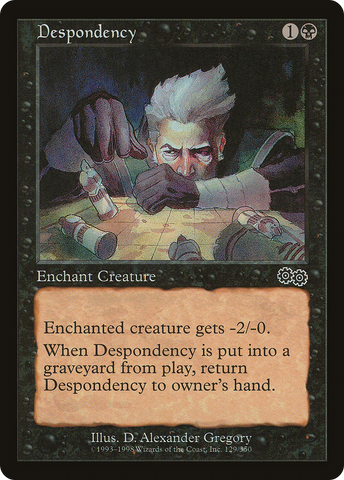 {C} Despondency [Urza's Saga][USG 129]
