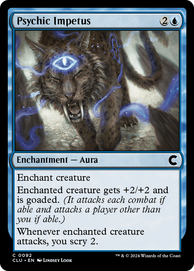 {C} Psychic Impetus [Ravnica: Clue Edition][CLU 092]