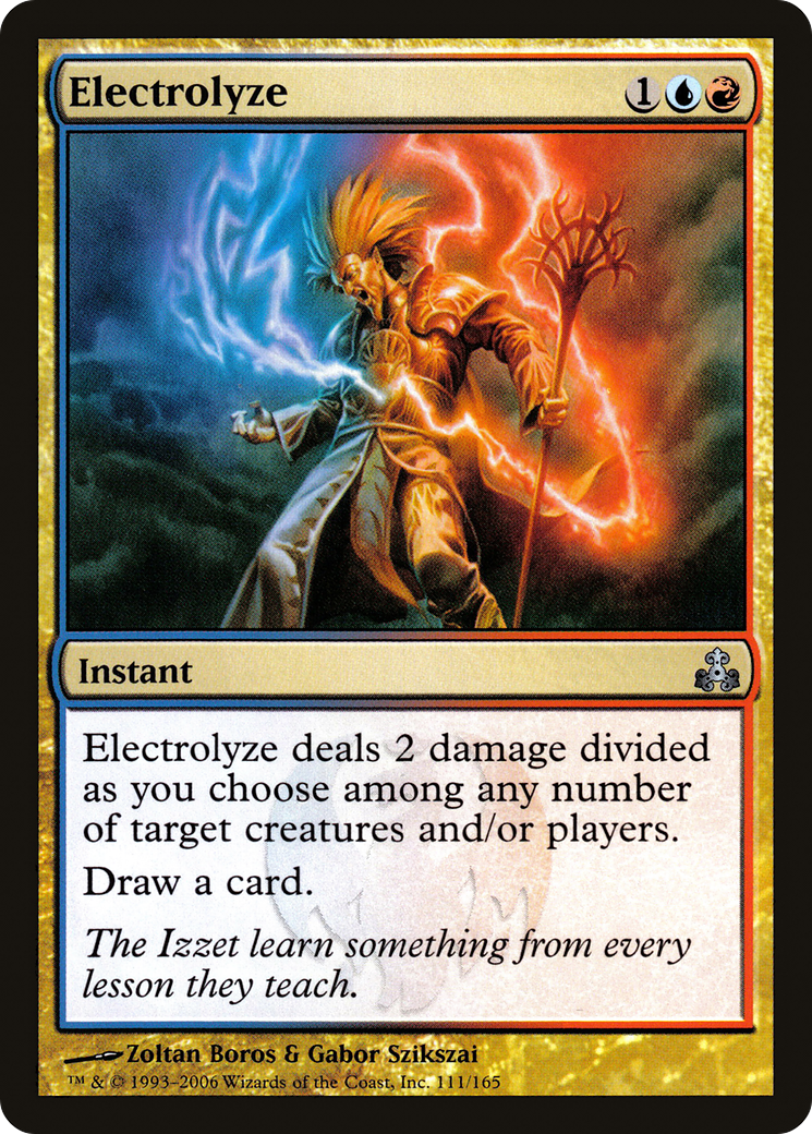 {C} Electrolyze [Guildpact][GPT 111]