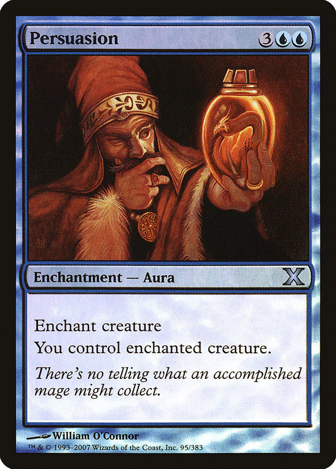 {C} Persuasion (Premium Foil) [Tenth Edition][FP 10E 095]