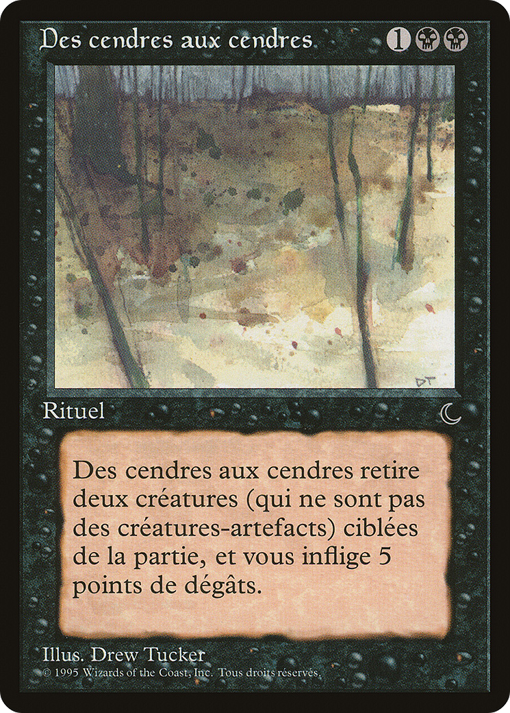 {C} Ashes to Ashes (French) - "Des cendres aux cendres" [Renaissance][REN 047]
