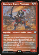 {C} Breeches, Brazen Plunderer (Etched) [Commander Legends][CMR 571]