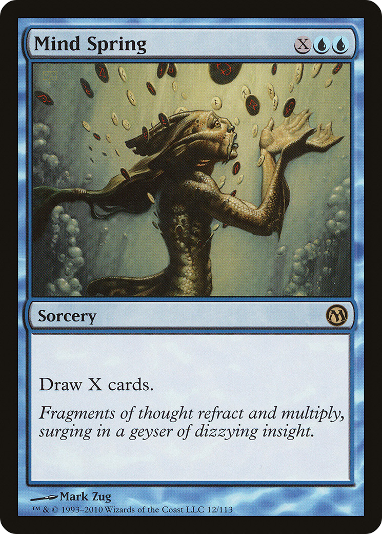 {R} Mind Spring [Duels of the Planeswalkers][DPA 012]