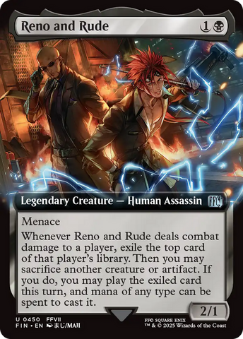 {@C} Reno and Rude (Extended Art) [FINAL FANTASY][FIN 450]