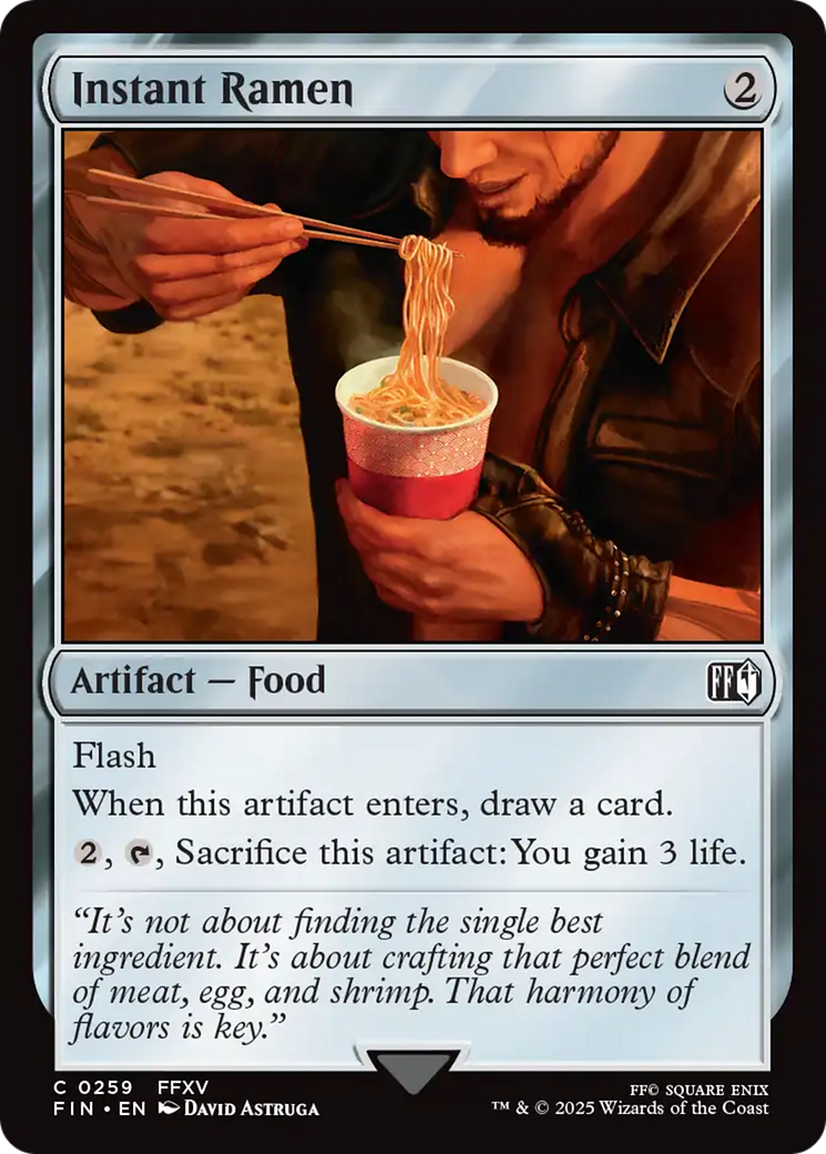 {@C} Instant Ramen [FINAL FANTASY][FIN 259]