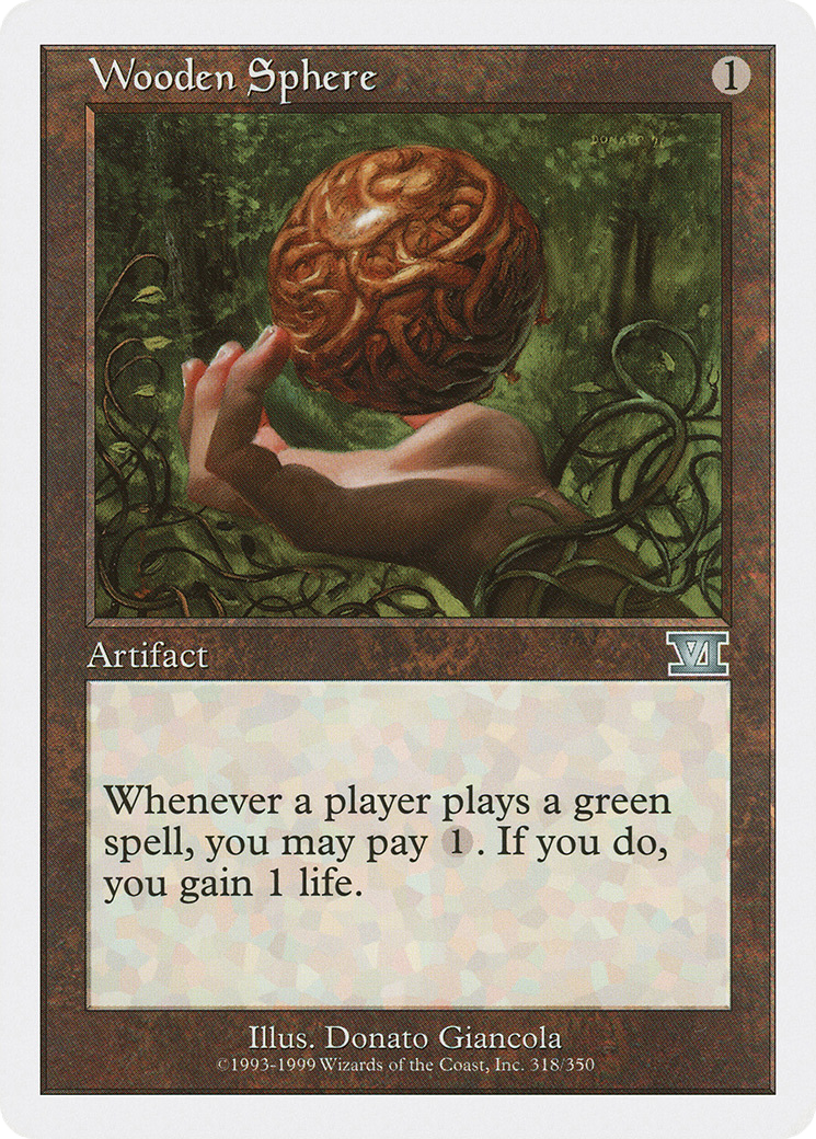 {C} Wooden Sphere [Classic Sixth Edition][6ED 318]