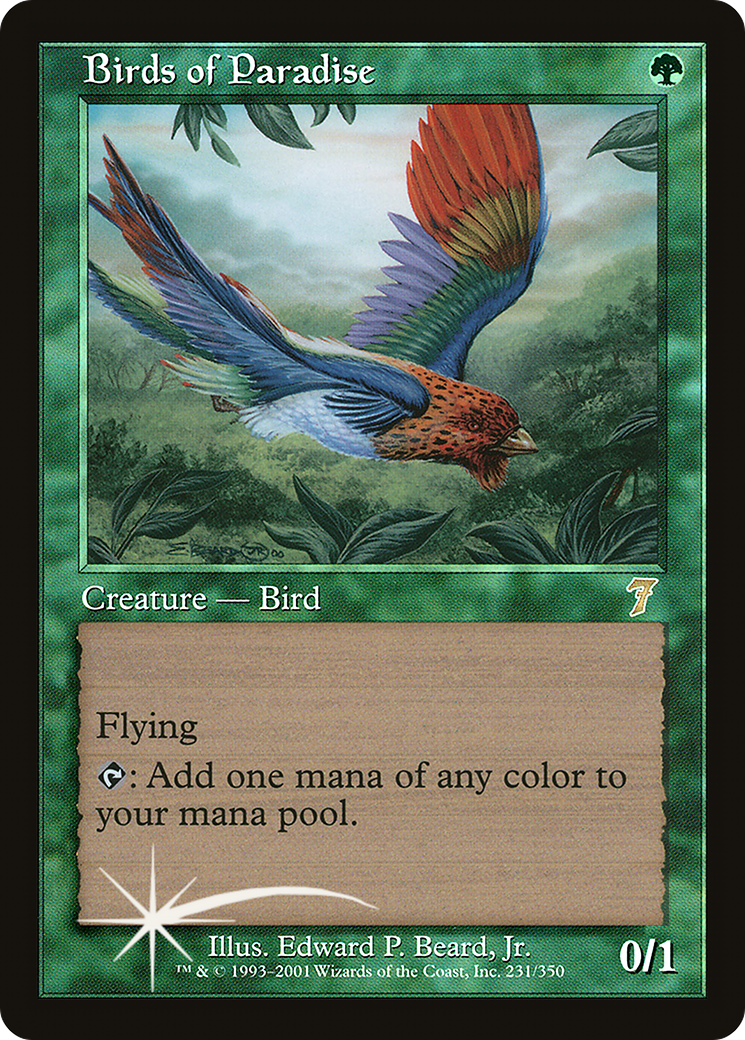 {R} Birds of Paradise [Seventh Edition][7ED 231]