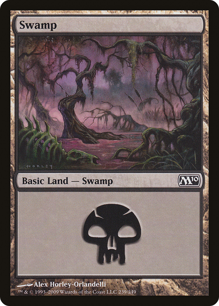 {B}[M10 239] Swamp (239) [Magic 2010]