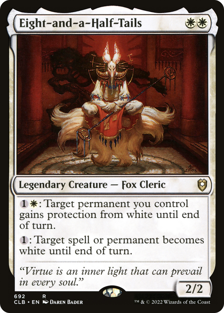 {R} Eight-and-a-Half-Tails [Commander Legends: Battle for Baldur's Gate][CLB 692]