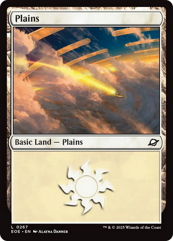 {@@ EOE B} Plains (0267) [Edge of Eternities][EOE 267]