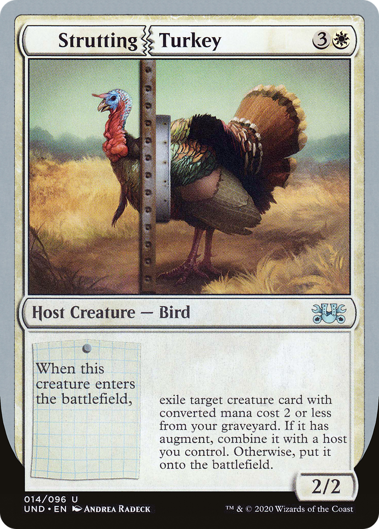{C} Strutting Turkey [Unsanctioned][UND 014]