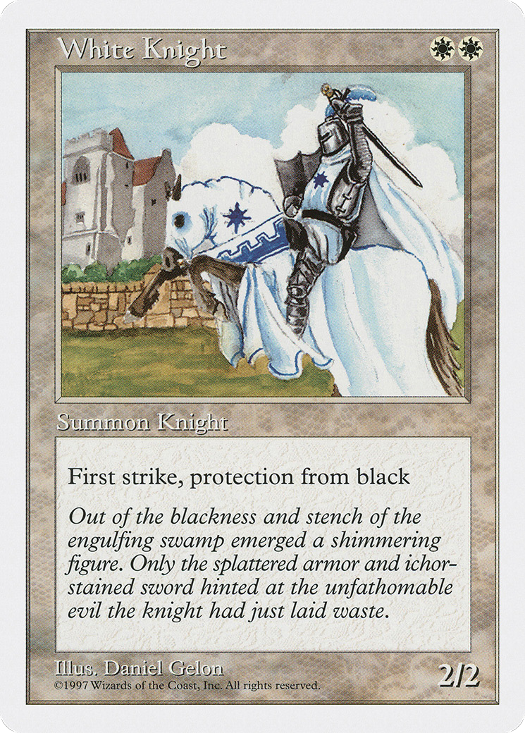 {C} White Knight [Fifth Edition][5ED 068]