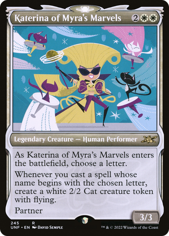 {R} Katerina of Myra's Marvels (Showcase) [Unfinity][UNF 245]