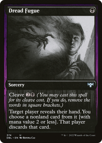 {C} Dread Fugue [Innistrad: Double Feature][DBL 374]