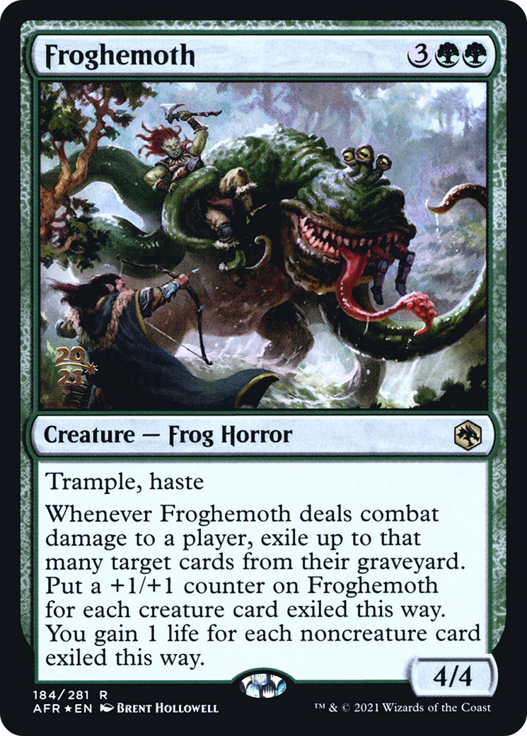 {R} Froghemoth [Dungeons & Dragons: Adventures in the Forgotten Realms Prerelease Promos][PR AFR 184]