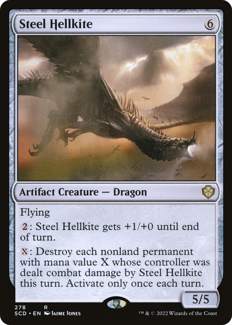 {R} Steel Hellkite [Starter Commander Decks][SCD 278]