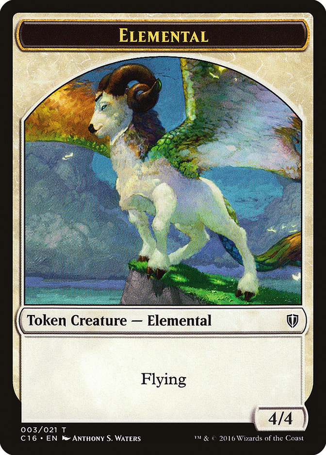 {T} Elemental Token [Commander 2016 Tokens][TC16 003]