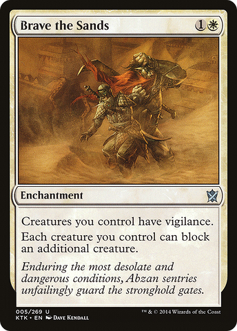 {C} Brave the Sands [Khans of Tarkir][KTK 005]