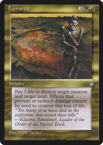 {C} Fumarole [Ice Age][ICE 291]