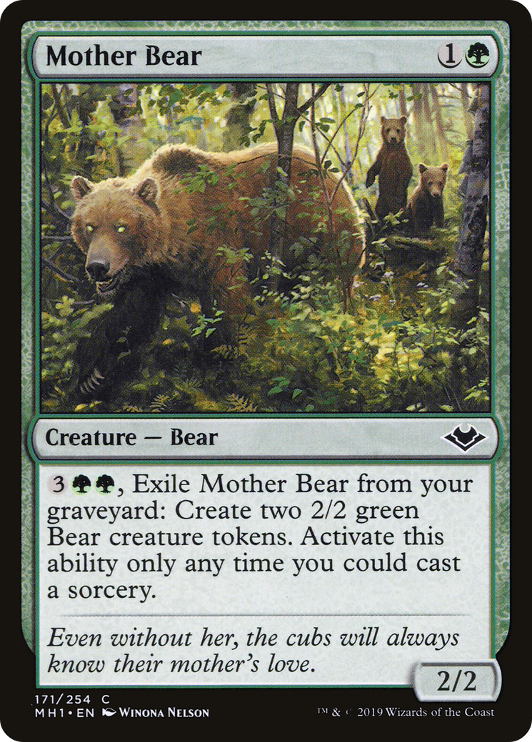 {C} Mother Bear [Modern Horizons][MH1 171]